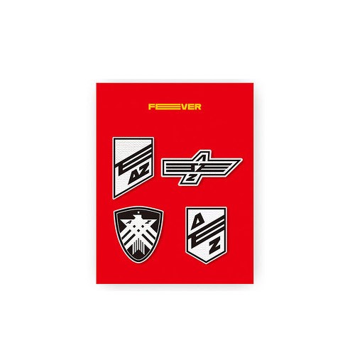 ATEEZ ZERO : FEVER Part.1 Goods - Wappen Badge Set - kpoptown.ca