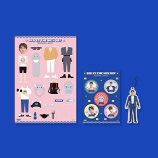 MONSTA X TWOTUCKGOM Collaboration Goods - Old is The New Hip Paper Toy Set - kpoptown.ca
