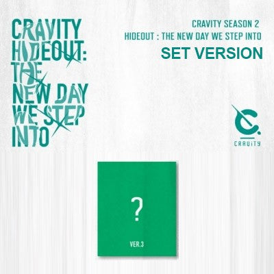 CRAVITY SEASON2 - HIDEOUT : THE NEW DAY WE STEP INTO (Ver.3) CD + Poster - kpoptown.ca