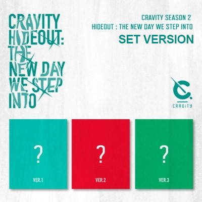 [SET] CRAVITY SEASON2 - HIDEOUT : THE NEW DAY WE STEP INTO (SET Ver.) 3CD + 3Poster - kpoptown.ca