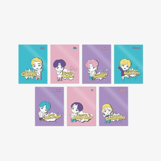 BTS x TinyTAN Goods - 2 Pocket Folder - kpoptown.ca