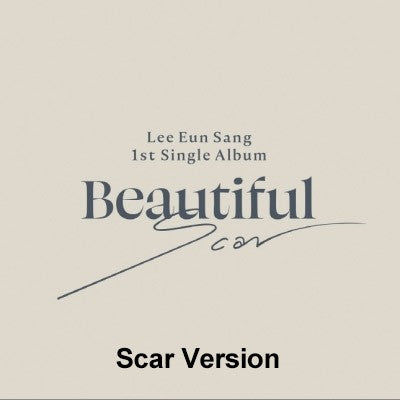 Lee Eun Sang 1st Single Album - Beautiful Scar (Scar ver.) CD - kpoptown.ca