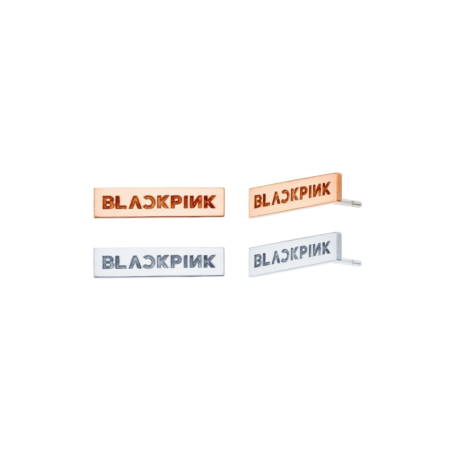 BLACKPINK Official Goods - SILVER EARRINGS - kpoptown.ca