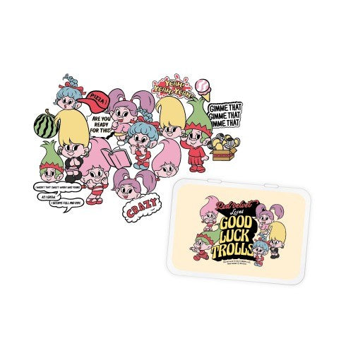 Red Velvet TROLLS POP-UP STORE - TIN CASE STICKER PACK - kpoptown.ca