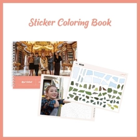 Red Velvet Official Goods - STICKER COLORING BOOK - kpoptown.ca